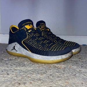 NOT FOR SALE!!! Jordan XXXII Low Michigan. size 7 No box.